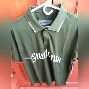 Men's Olive Green Polo Shirt
